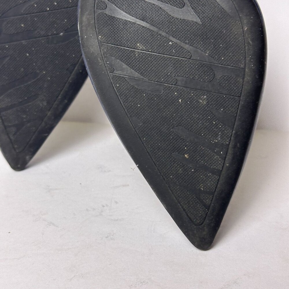 Anne Klein Ankle Strap Heels Women 9.5 Navy Blue Classy Special Occasion Shoes - Picture 13 of 16